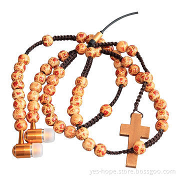 Colorful cute and stylish necklace earphone for girls, kids